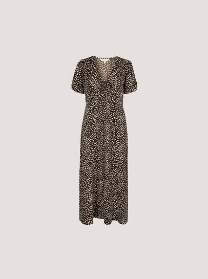 Animal Print Midaxi Dress