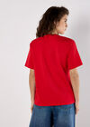 Modal Jersey Basic T-Shirt, Red, large