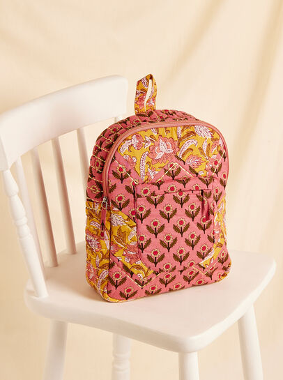 Quilted Back Pack