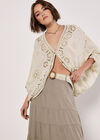Tiered Maxi Skirt, Stone, large