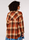 Plaid Check Shirt , Rust, large