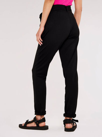 Belted Ponti Trousers