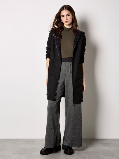 Tweed Fleece Lined Jacket