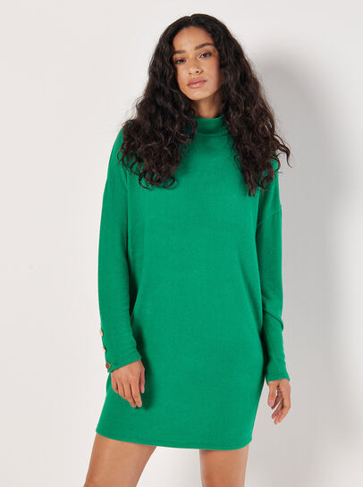 Soft Touch Cocoon Mini Dress
