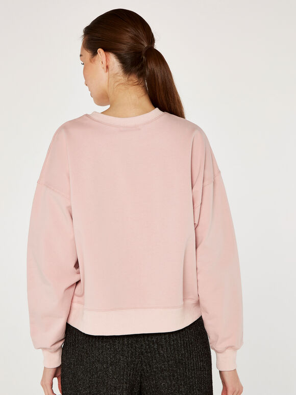 London Life Sweatshirt, Pink, large
