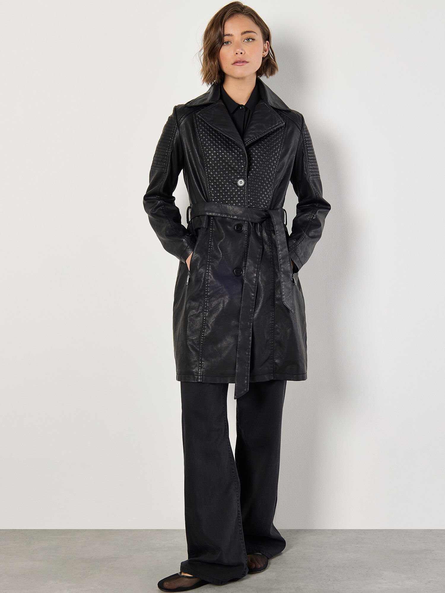 【新品未使用】_ J.L-A.L_ APERTURE TRENCH BLACK Aperture Trench – _J.L - A.L_