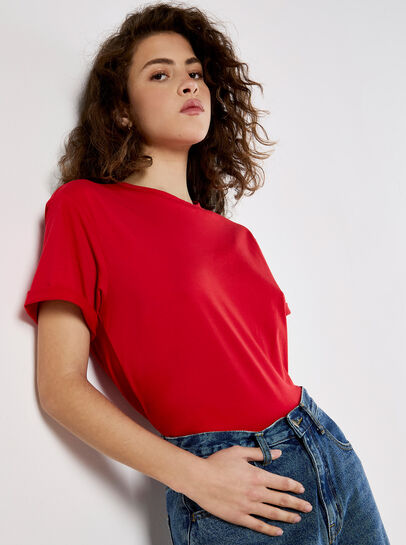 Modal Jersey Basic T-Shirt