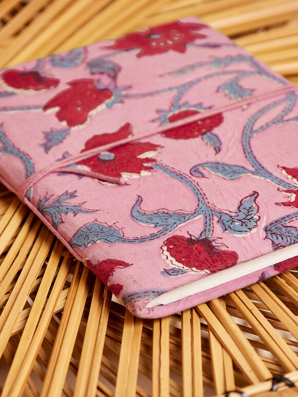 Everyday Printed Journal, Pink, large