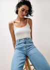 Zana Wide Leg Jeans, Blue, large