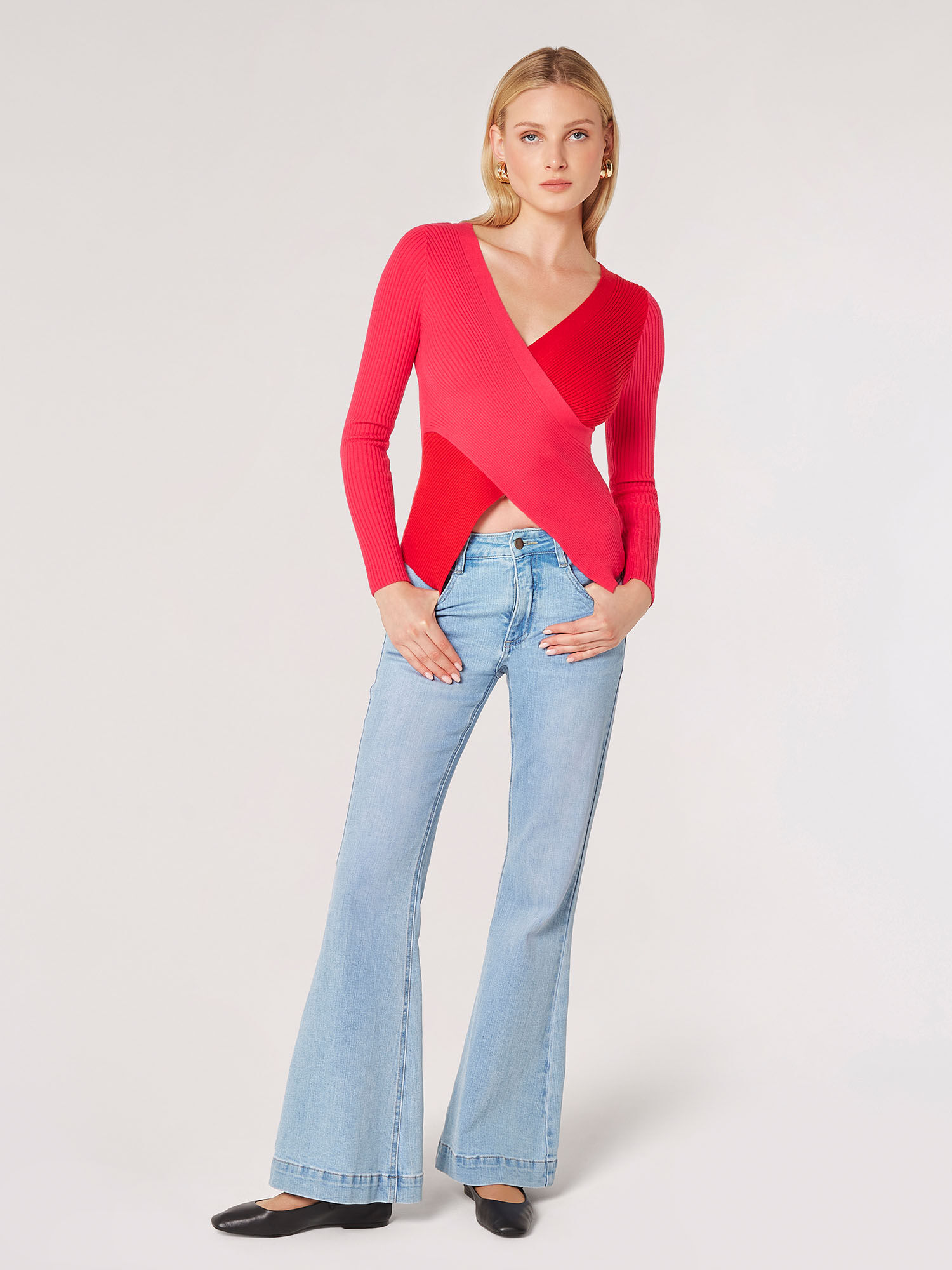 Pull cache coeur court hot sale