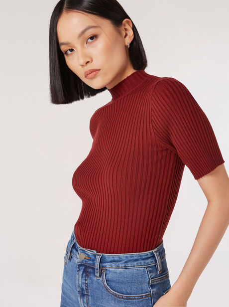 Ribbed Knit Top