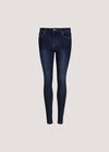 Sienna Skinny Fit Dark Wash Jeans, Navy, large