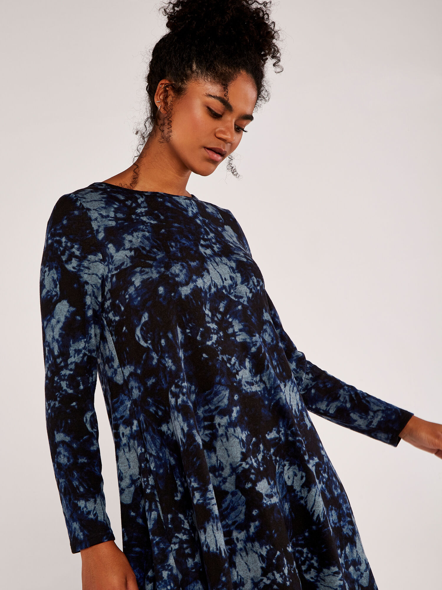 Dye Swing Dress | Apricot UK