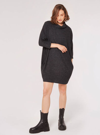 Soft Touch Cocoon Mini Dress