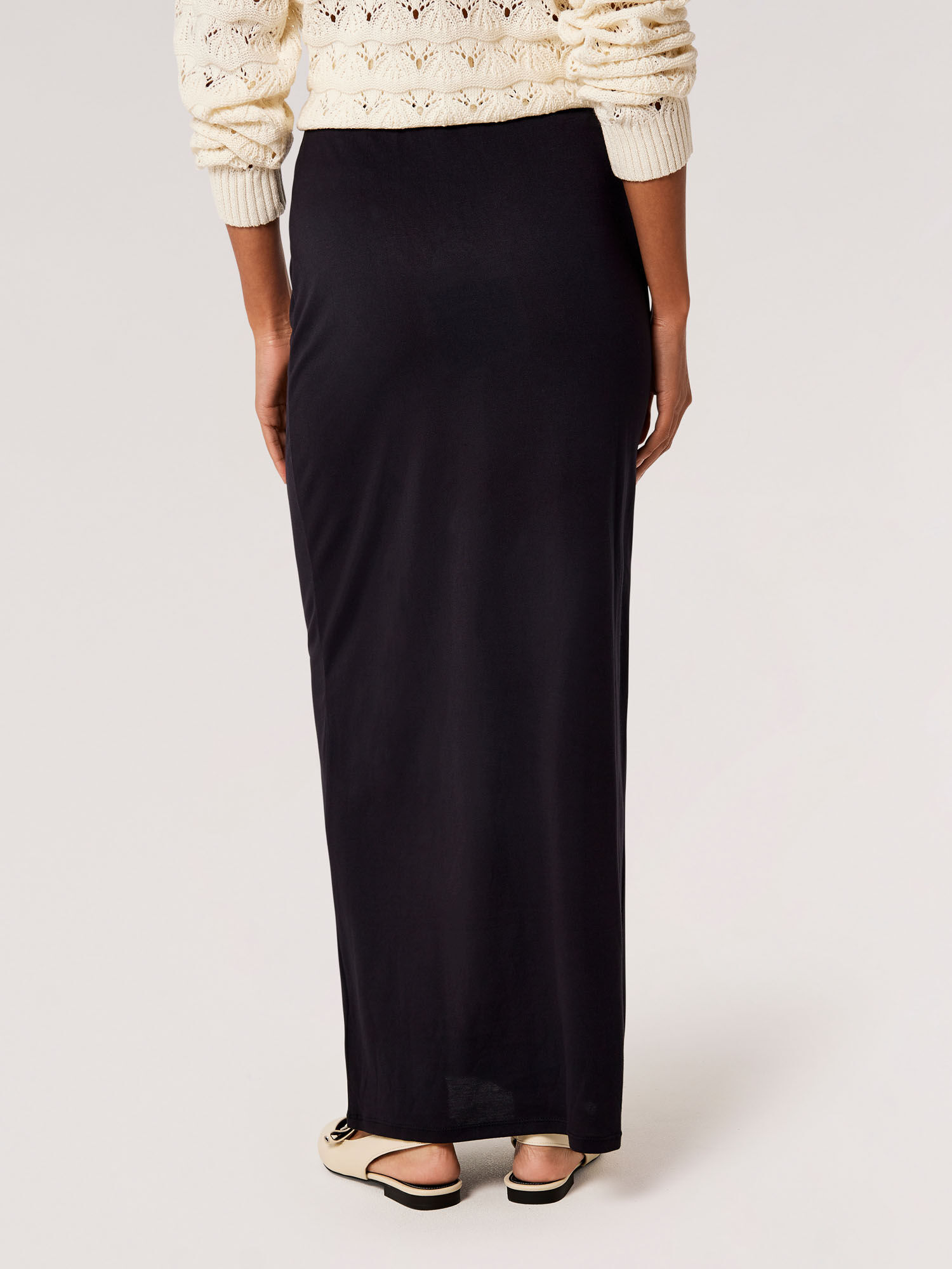 Jersey Bodycon Maxi Skirt | Apricot Clothing