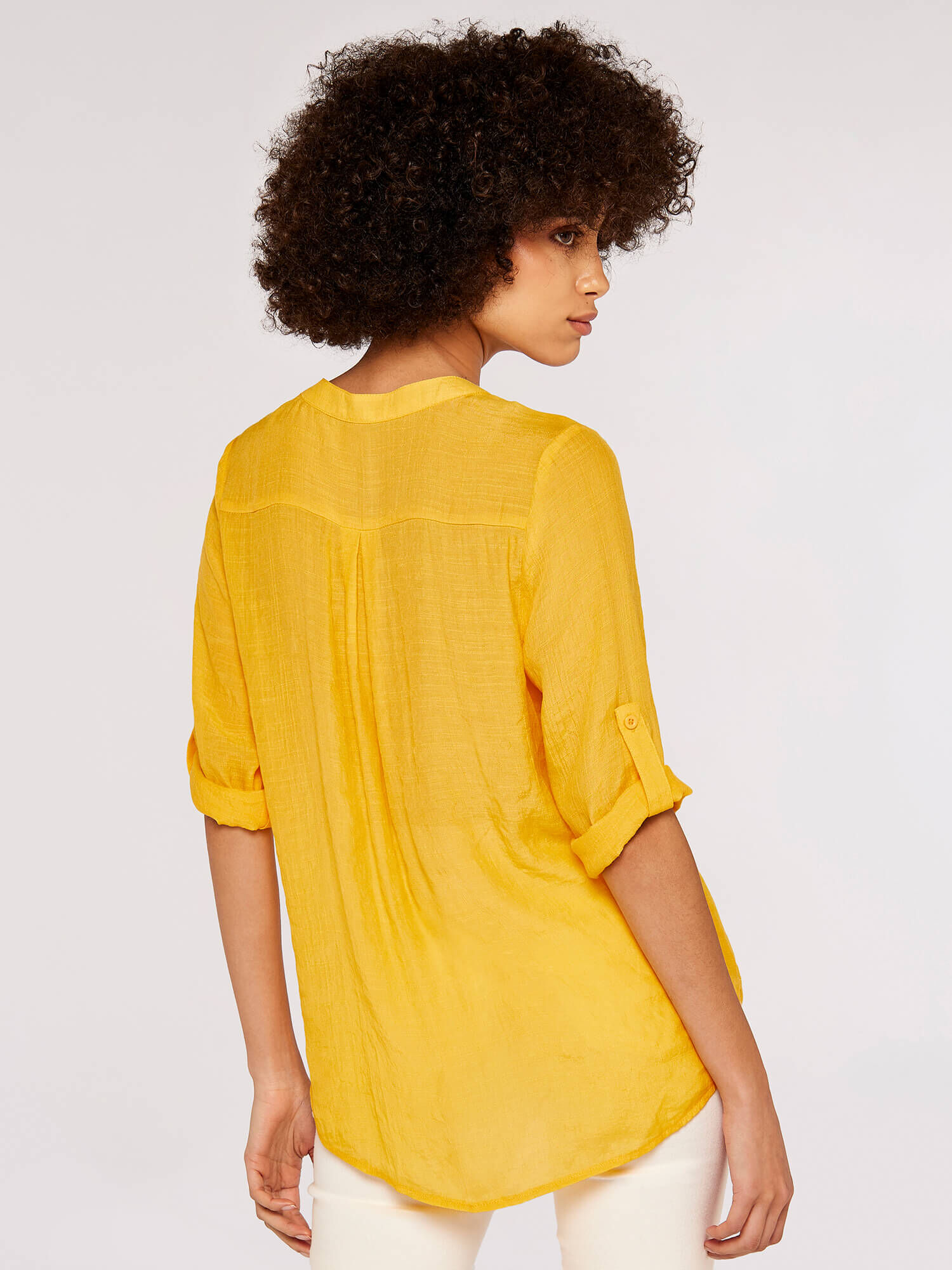 Slub Shimmer Twist Top