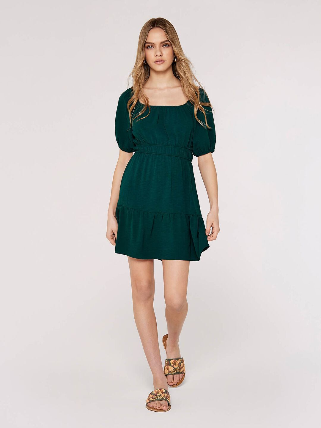 Milkmaid Mini Dress