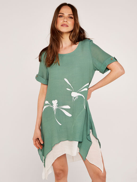 Dragonfly Tunic, Green, large