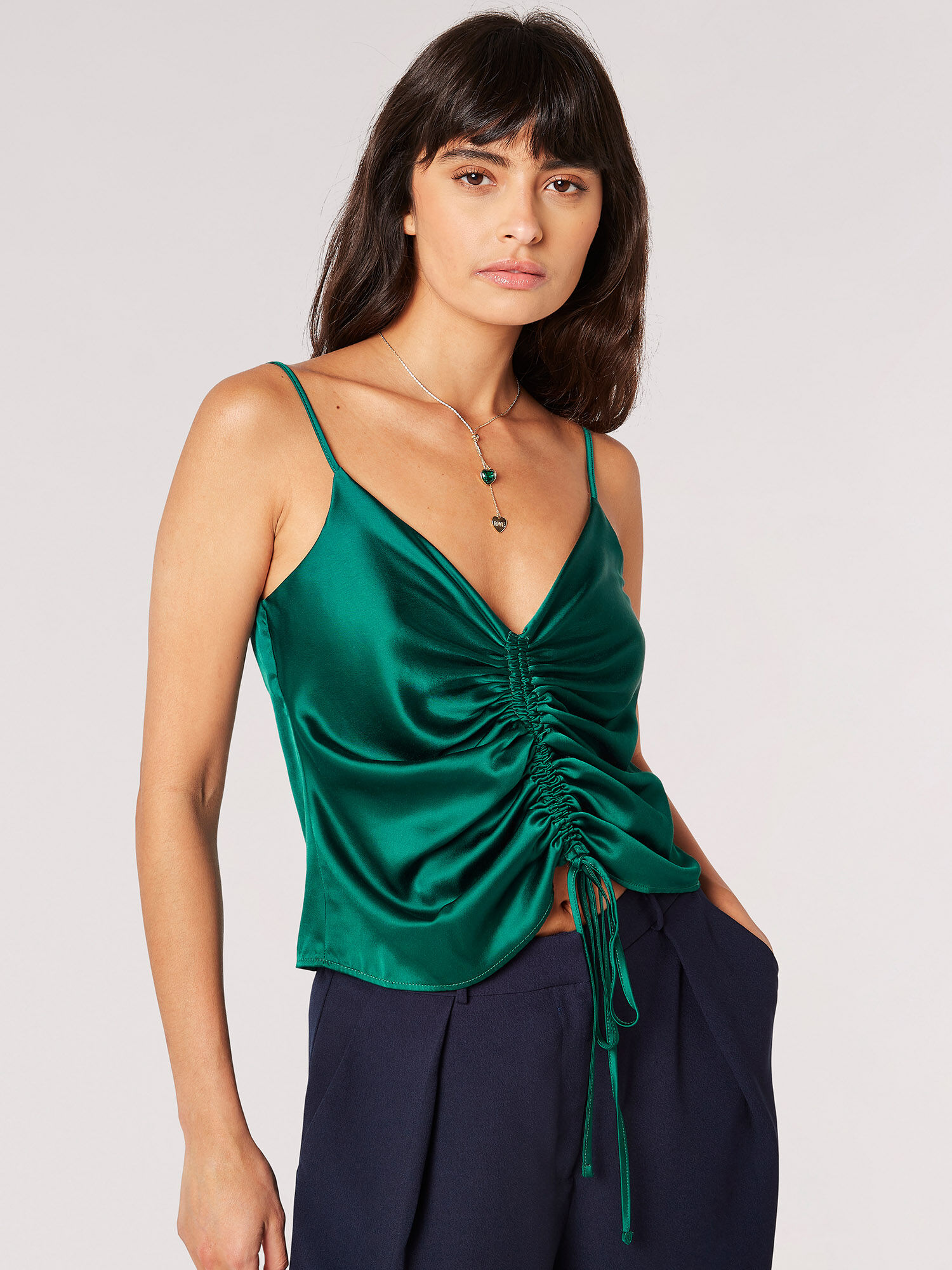 TODAYFUL - (完売品) louren satin tie camisole の通販 by りら