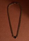 Multi Chain Heart Gold Tone Necklace, Gold, large