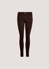 Sienna Skinny Fit Jeans, Brown, large