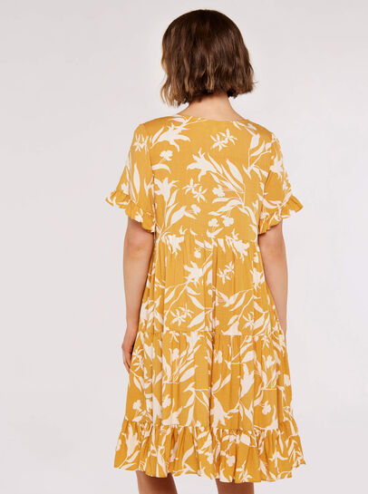 Floral Silhoutte Dress
