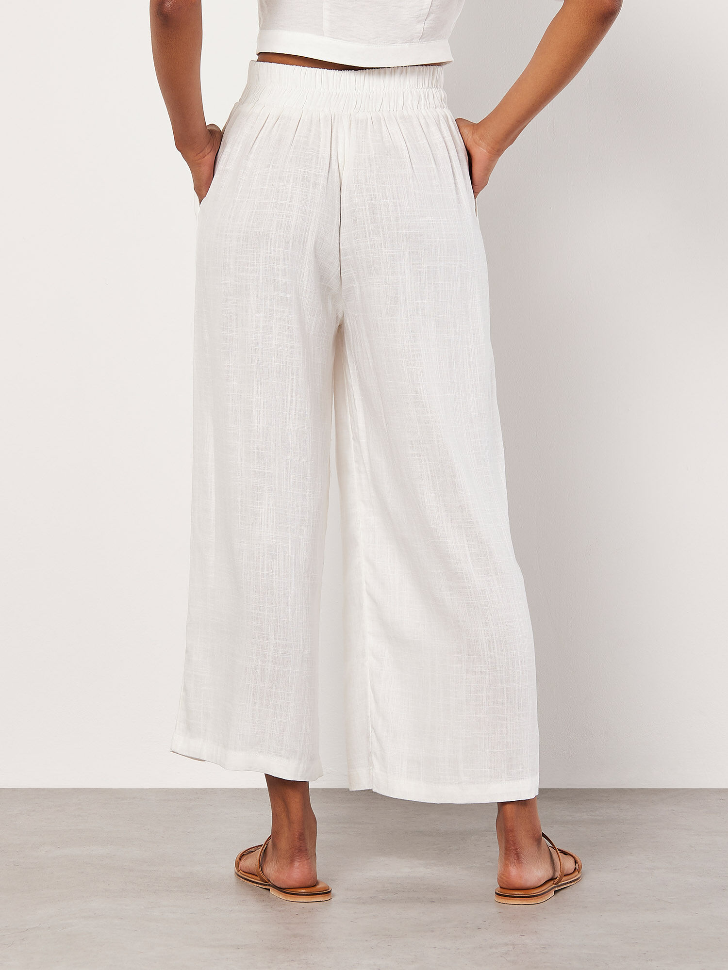 Pantalon palazzo court outlet