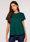 Oversize High-Low Top, Green, large