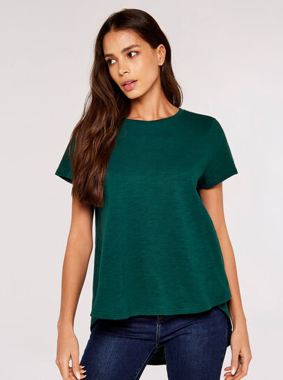 Oversize High-Low Top