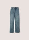 Elisa Soft Stretch Straight Leg Jeans, Blue, large