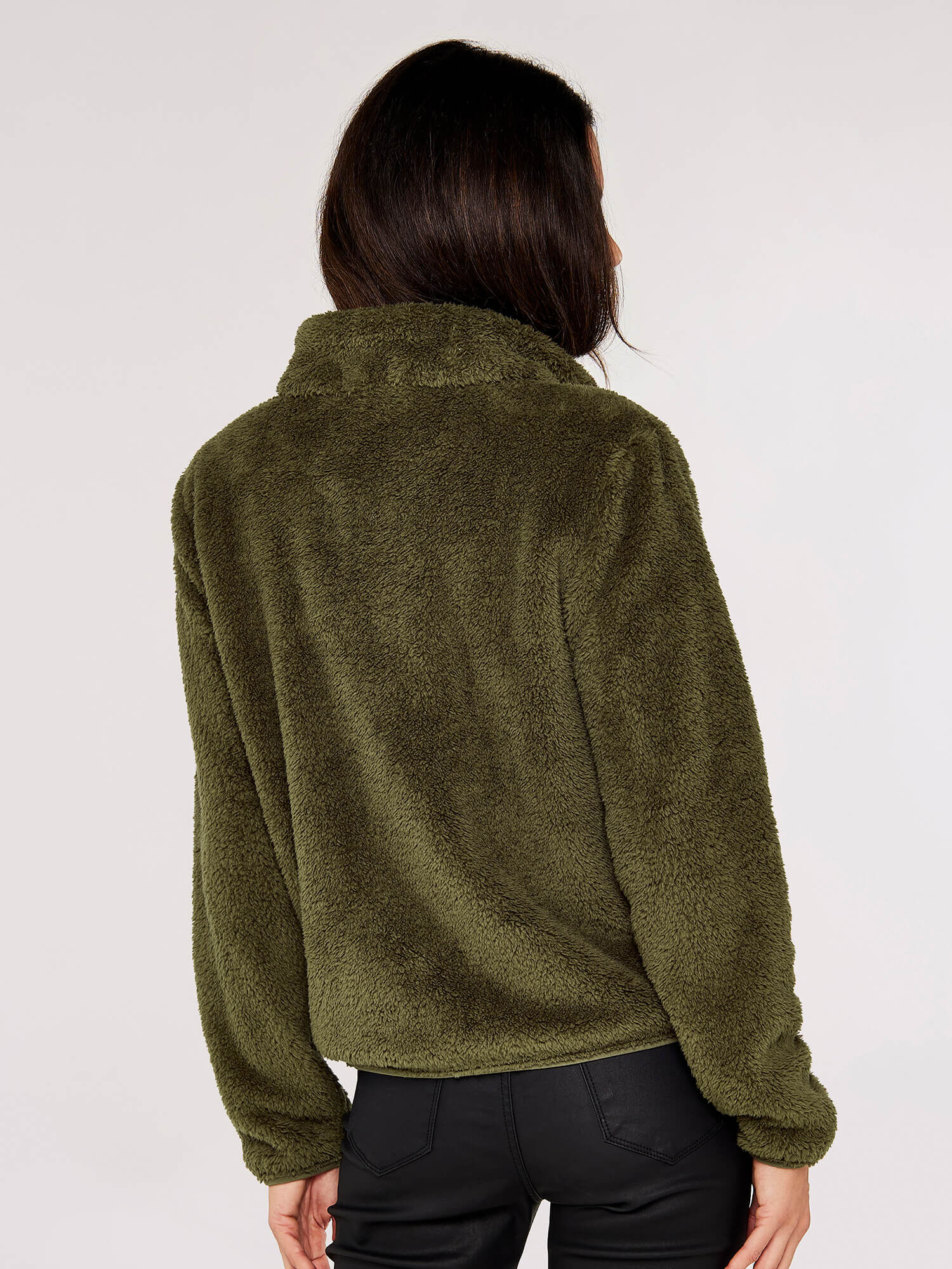 Teddy shop fleece cardigan