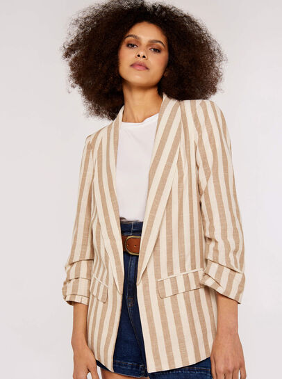 Stripe Blazer