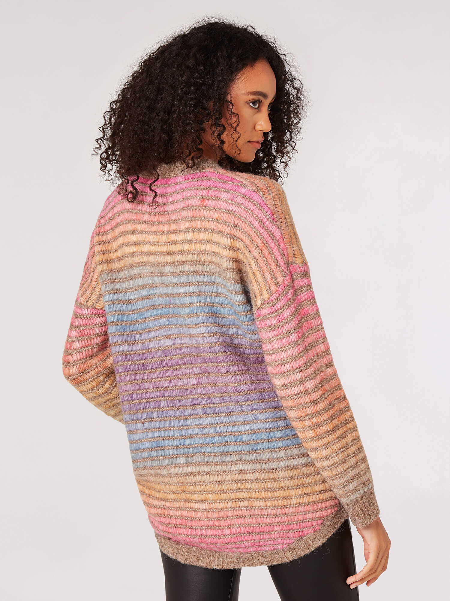 Rainbow oversized jumper shop