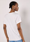 Cotton Modal T-Shirt, White, large