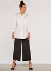 Oversized Shirt, White, large