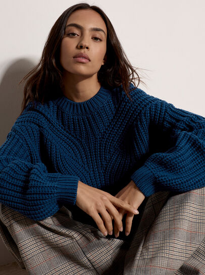 Chunky Cable Knit Jumper