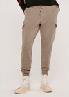 Knitted Cargo Jogger, Stone, large