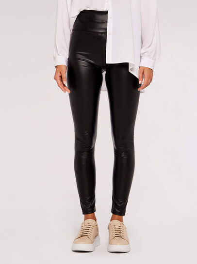 Leather Look Leggings