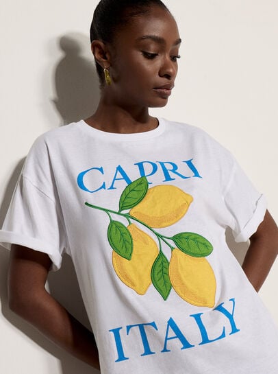 Capri Italy Lemon T-Shirt