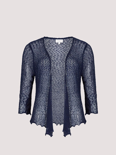 Popcorn Knit Shrug