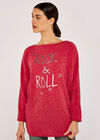 Rock And Roll Batwing Soft Top, Red, large