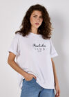 Peace And Love Club T-Shirt, White, large