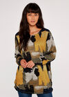 Paint Stroke Top, Navy, large