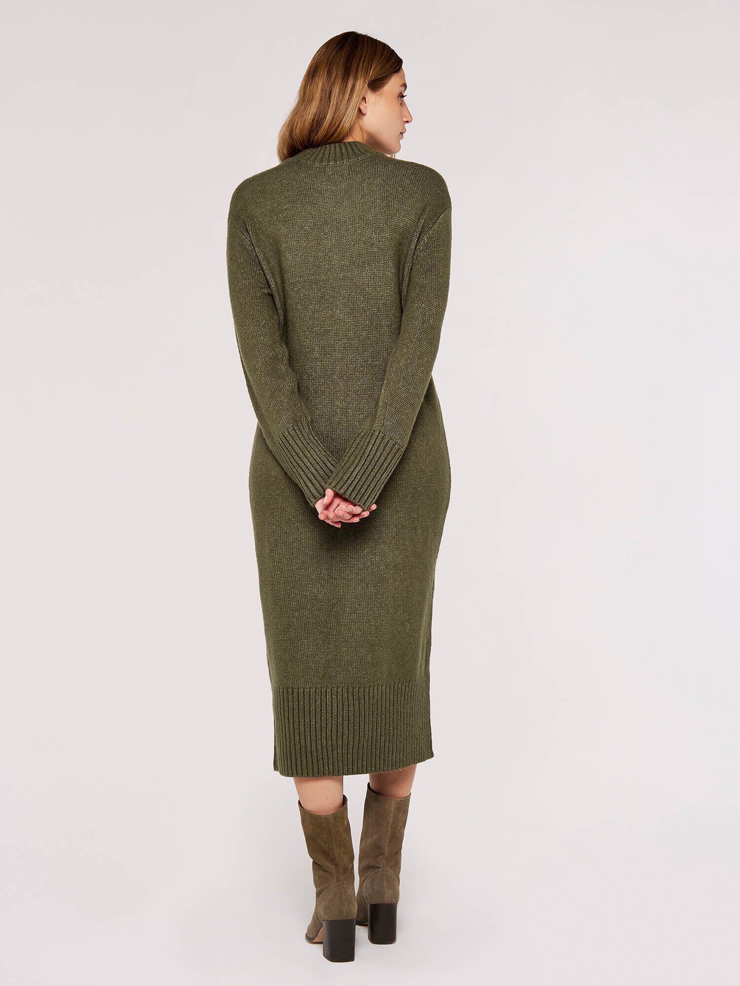 Chunky knit dress on sale