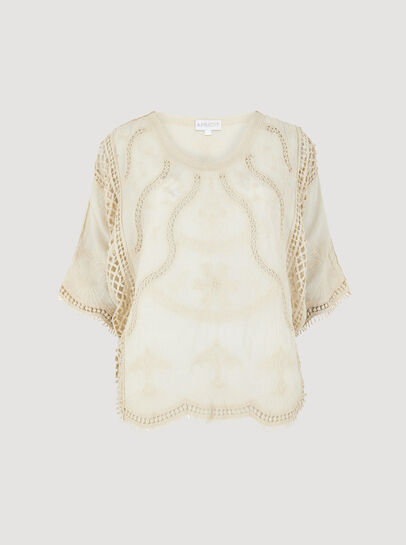 Cotton Crochet Top