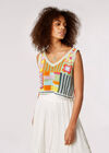 Patchwork Crochet Top, Stone, large