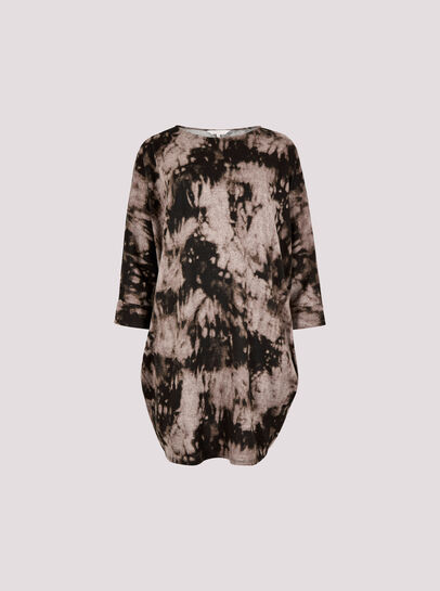 Tie Dye Knit Mini Dress
