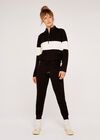 Side Stripe Joggers, Black, large