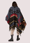 Geometric Knit Blanket Scarf, Assorted, large