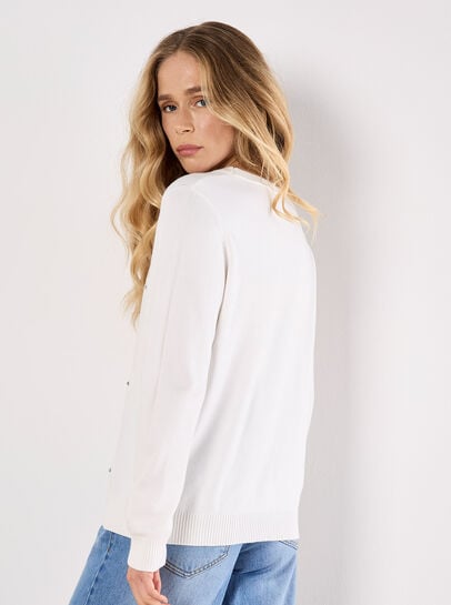 Diamante Daisy Jumper